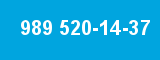989 520-14-37 989 520-14-37